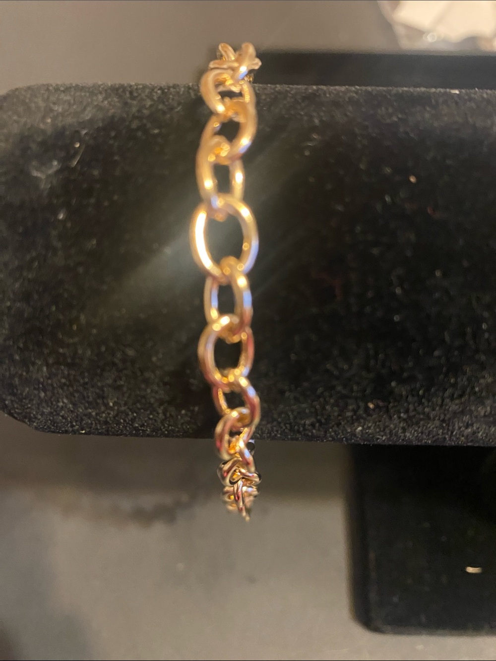 Gold Link Chain Bracelet